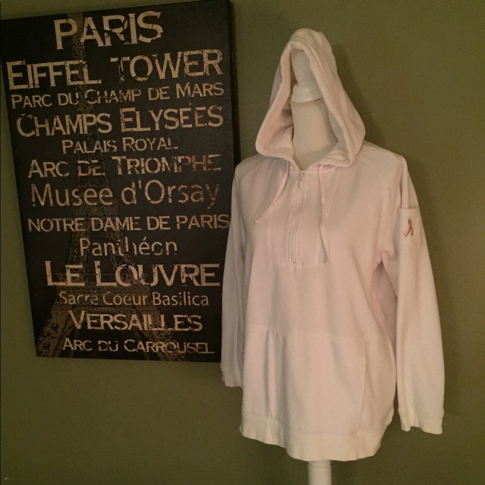 Coldwater Creek Breast Cancer Awareness Hoodie